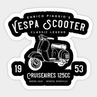 Piaggio Scooter 1953 125Cc Sticker